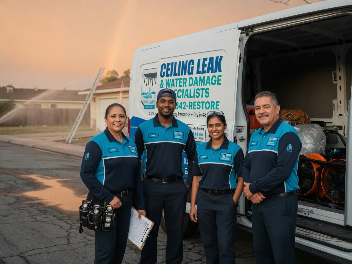 Ceiling Leak Cleanup company in Fentress, TX
