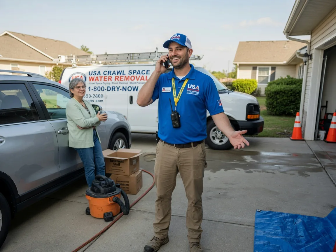 Crawl Space Water Removal Fentress, TX FAQs